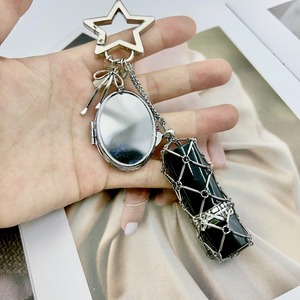 Nouvelle Trousse de Maquillage 2026 Tendance Style Ins pour Femme avec Miroir, Boîte de Rangement en Acier Inoxydable, Sac en Maille pour Rouge à Lèvres et Pendentif Porte-clés - Product Image 5