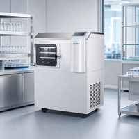 Machine de lyophilisation et lyophilisateur SJIALAB SJ-2S pour applications biotechnologiques, équipement de lyophilisation 220V 200kg