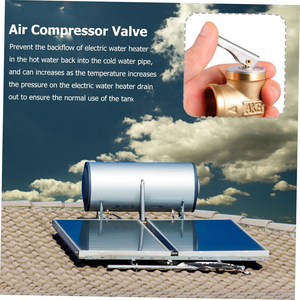 TMOK 1/2 3/4 inch messing <span class=keywords><strong>TP</strong></span>-ventiel drukontlastingsventiel temperatuurbeveiligingsventiel voor warmwaterboiler - Product Image 6