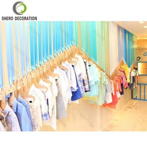 Porte-vêtements durable pour bébés Meubles de magasin de vêtements de haute qualité Présentoir de vêtements pour enfants Étagères de magasin de vêtements pour bébés - Product Image 1