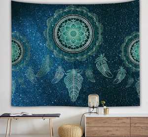 Série attrape-rêves toile de fond tenture murale petite tapisserie fraîche peinture décorative tenture murale - Product Image 4