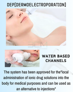 Elettroporatore 2025 Senza Aghi Dispositivo per Mesoterapia Needle-Free Macchina EMS Elettroporazione per la Cura della Pelle di Viso e Collo - Product Image 5