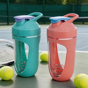 Nueva Botella Mezcladora de Proteínas Deportiva de 680 ml, Colorida, Libre de BPA, para Gimnasio y Entrenamiento - Product Image 2