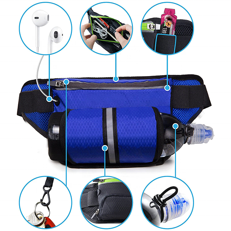 portable Sac Tendance Coach Ceinture Sac Jogging Impression Personnalisée Sacs Banane Sac de Taille Pour Bouteilles