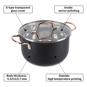 <span class=keywords><strong>Kitchen</strong></span> <span class=keywords><strong>Academy</strong></span>, recién llegado, juego de utensilios de cocina de inducción para uso doméstico, ollas de acero inoxidable, sartenes, juegos de cocina de vidrio, diseño moderno, ecológico - Product Image 3