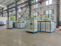 Horno de Grafitización por Inducción Vertical ZHONGYI 3200 de Ultra Alta Temperatura con Ahorro de Energía IGBT del 15% y Control Remoto PLC