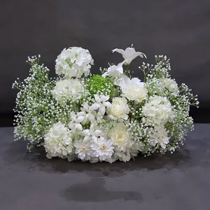 Sezon yeni el yapımı Gypsophila çiçek kemer ekran düğün zemin dekorasyon yol kurşun ipek yapay babysnefes çiçekler