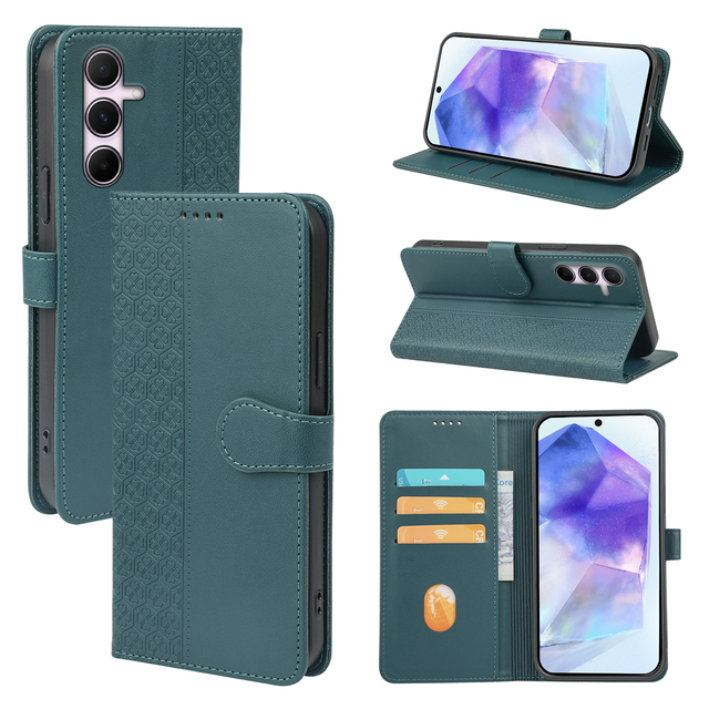 Purse Leather Mobile Phone case for Samsung galaxy S25 EDGE S24 Ultra S23 Plus S21S22 FE Kickstand Flip Cover Card Holder Bag