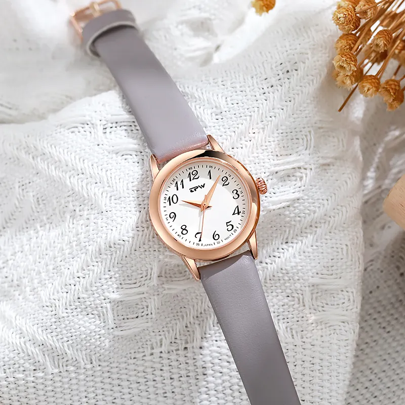 カスタム女性腕時計高級卸売damenuhrクリーン工場ミニフォーカス腕時計女性スタイリッシュ