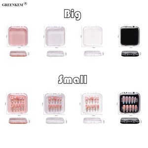 Boîte d'emballage vide pour ongles à presser, boîte de <span class=keywords><strong>rangement</strong></span> et de présentation personnalisée avec logo, boîtes pour ongles à presser - Product Image 2