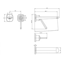 Keran Wastafel Kantor Modern, Keran Wastafel ABS, Keran Wastafel Kamar Mandi, Keran Industri Pabrik