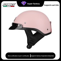 Casque Rétro Personnalisable Demi-Coque pour Moto et Vélo Électrique Taille MLXL – Best-Seller Transfrontalier Prince Cruiser