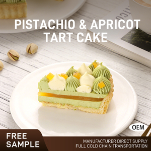 Muestras Gratis de Tarta de Pistacho y Albaricoque, Pastel de Queso Congelado Cremoso Bajo en Grasa con <span class=keywords><strong>Chocolate</strong></span> y Miel - Product Image 2