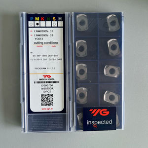 เม็ดมีดกลึงภายนอกเหล็กกล้าคุณภาพสูง ENMX0905-ST YG613  ทำจากทังสเตนคาร์ไบด์เคลือบ PVD CVD  ความแข็ง HRC50-70 สำหรับเครื่องกลึง CNC  OEM YG - Product Image 4