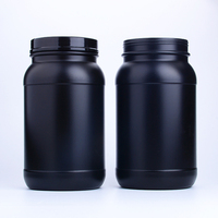 Usine directement 1L 2L 3L 5L 7L 10L grande bouteille vide en plastique HDPE/PET protéines de lactosérum poudre pots de stockage pot supplément conteneur