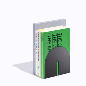 Sujetalibros Metálicos Modernos con Logotipo Grabado con Láser, Color Personalizable, Organizador de Escritorio, Soporte para Estantes, Regalo de Oficina, Hecho de Hierro, OEM/ODM Disponible - Product Image 6
