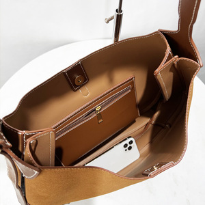 Sac à bandoulière pour femme avec logo personnalisé, sac fourre-tout vintage, sacs à main de grande capacité, sacs à bandoulière pour femmes - Product Image 4