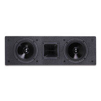 Speaker Kanal Tengah High Fidelity Dual 5.25 Inch Woofer Horn Tweeter Sistem Audio Home Theater Cinema Produsen Grosir