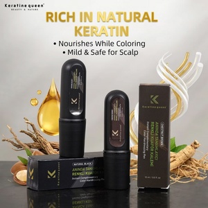 Tinte de Cabello Instantáneo Portátil de 15 ml, Tamaño de Viaje, Barra de Tinte Desechable Negra para Cubrir Canas en Cualquier Momento - Product Image 4