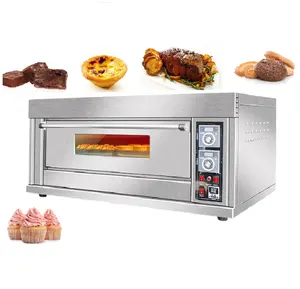 Youdo 기계 상업용 제빵 장비 산업 헤비 듀티 2 트레이 빵 가스 베이킹 오븐
