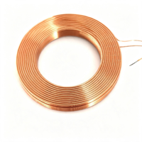 Bobine d'inductance à noyau d'air personnalisée, enroulement de fil de cuivre, courant élevé, faible DCR, noyau en manganèse/nickel/magnésium, OEM ODM, pour recharge de VE