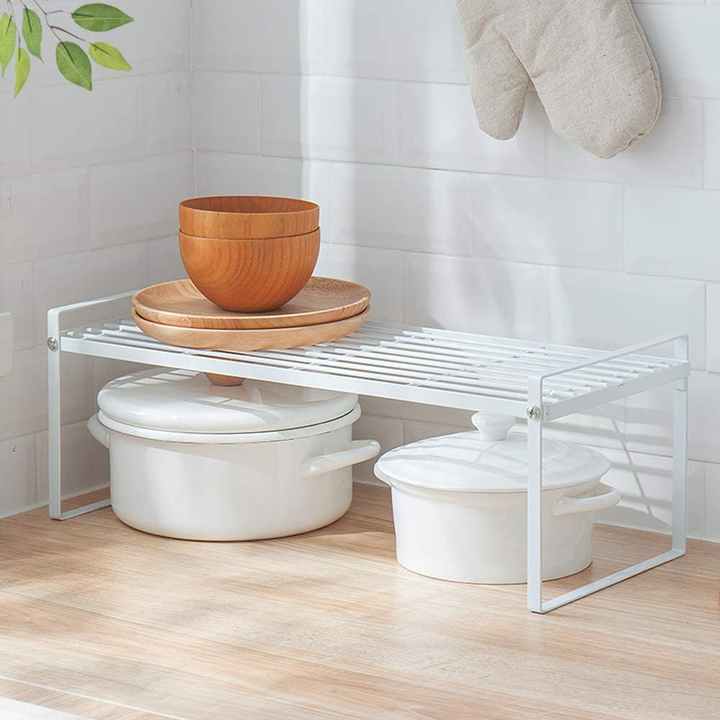 Metal Wire Countertop Organizer Cupboard Wire Stand Spice Rack Cabinet ...