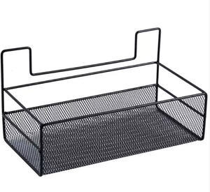 Venta caliente autoadhesivo montaje en pared ducha Caddy estante de almacenamiento estantes de baño de Metal no requiere perforación esquina ducha Caddy - Product Image 4
