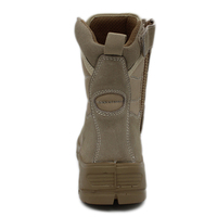 Botas Tácticas de Desierto con Puntera de Acero, Impermeables, de Metal Suave, para Hombre y Mujer, Botas de Servicio / Zapatos de Seguridad