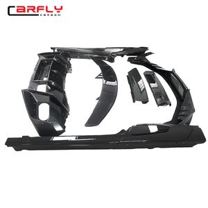 Kit de Carrocería <span class=keywords><strong>Carfly</strong></span> de Repuesto Estilo MS para Huracán 2016-2018, Compatible con LP580/LP610 - Product Image 2