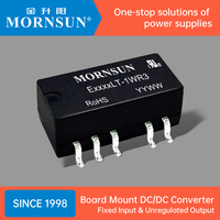 Convertisseurs CC/CC à montage sur carte à châssis ouvert Mornsun 0,2W 1W 2W 3,3V 5V 12V 15V 24V Module d'alimentation CC/CC