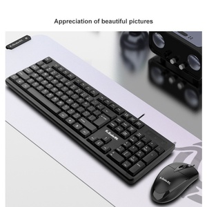 Clavier et souris filaires USB de bureau pour ordinateur portable et ordinateur de bureau personnalisés, meilleur clavier de jeu OEM - Product Image 6