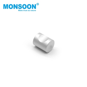 Hardware Fitting Wardrobe Cabinet Drawer Silver Lever Handles <b>Dresser</b> Single Hole Zinc Alloy Kitchen Furniture <b>Knobs</b> - Product Image 4