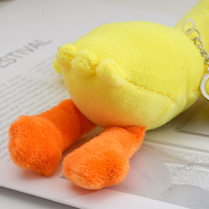 Porte-clés en peluche canard et oie en gros, grande poupée coussin personnalisée, jouet animal moelleux, cadeau - Product Image 6