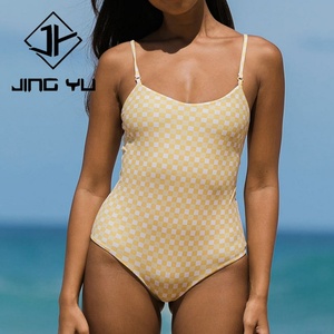 Designer Custom Bohemian <b>Print</b> Strap Hollow Women's One-piece Swimsuit Luxury Nylon One-piece Swimwear - Product Image 4