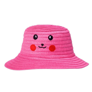 Chapeau Bob Enfant à Motif Smiley Cartoon avec Airbag, Taille Unique, Accessoire de Plage - Product Image 2