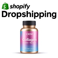 Agent de dropshipping Shopify très demandé en Chine, Sourcing 1688, Exécution des commandes, Capsule de collagène et biotine tendance pour la beauté et l'éclat