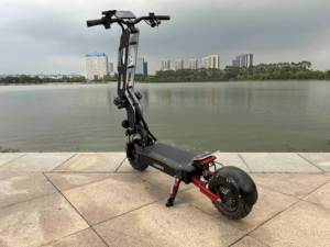 Trottinette électrique à double moteur avec siège, roues de 11 pouces, Liideway T9, tout-terrain, pour adultes - Product Image 2