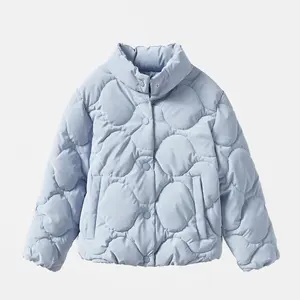 Vendita calda inverno personalizzato bambini caldo piumino imbottito giacca capispalla piumino per ragazze