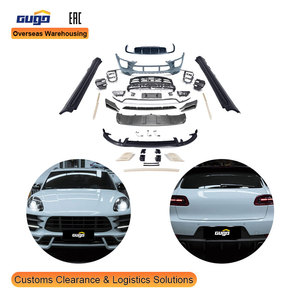 Kit carrosserie GUGO pour <span class=keywords><strong>Porsche</strong></span> Macan <span class=keywords><strong>Turbo</strong></span> 2014-2017, style TKT, mise à niveau, pièces de carrosserie automobile de rechange, performance SUV - Product Image 1