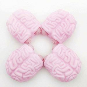 Jouet anti-stress en vinyle en forme de cerveau à presser pour filles et garçons - Nouveauté créative pour soulager l'anxiété et les tensions - Product Image 4