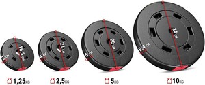 Discos de Plástico con Peso de Cemento y Logotipo Personalizado al por Mayor para Mancuernas, Barras, Gimnasio en Casa, Entrenamiento de Fuerza y Equipo de Fitness - Product Image 2