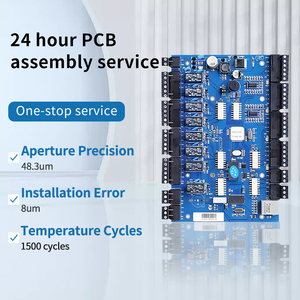 Assemblage de circuits imprimés (PCB) rapide en 24 heures - Fabrication de PCBA de précision de classe 3 IPC pour l'électronique des télécommunications et automobile - Product Image 2