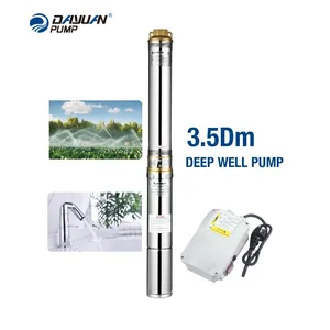 DAYUAN DM 2HP Stainless Steel Submersible Deep Well Water Pump High Lift Large Flow Household Water Well Pump