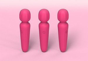 Bâton vibrant tout-en-un en silicone liquide pour la masturbation féminine, 21 fréquences de vibration, contrôle par poignée, fonctionnement silencieux - Product Image 6