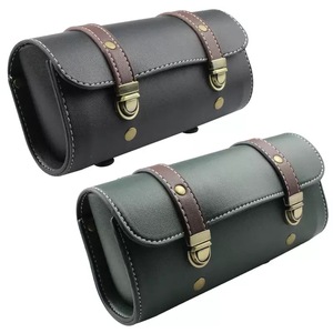 Bolsa de Almacenamiento de Cuero para Motocicleta, Bolsa Multifuncional para Viajes al Aire Libre, Bolsa para Herramientas, Bolsa Lateral - Product Image 4