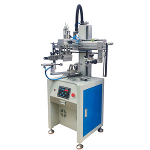 Haotian Semi Automatic Screen <b>Printer</b> S-2A-W For Round Surface Printing 1 Station AC 220 V - Product Image 3