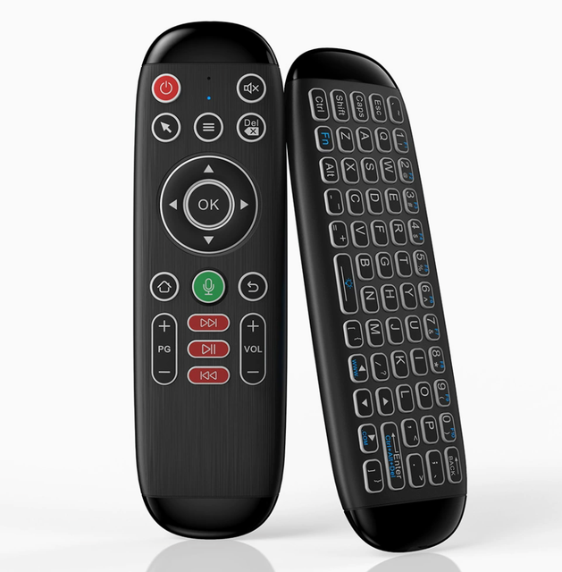 Rii M6 Air Mouse 2.4G Voice Wireless Keyboard and Mouse for Android TV Boxes and Set-Top Boxes (Remote Control)
