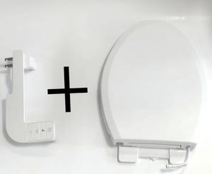 Quick Release and Slow Closing Seat Ring Heated Long Style PP Cover Plate <strong>Combination</strong> Quick Release <strong>Bidet</strong> - Product Image 1
