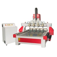 Machine de gravure CNC 3D 1325 à bas prix pour le bois et l'acrylique, machine de sculpture CNC 3,2 kW