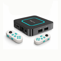 Console de jeu TV avec 28+ jeux intégrés, deux manettes, divertissement familial interactif